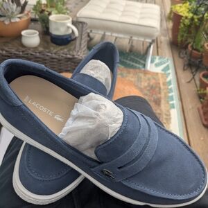 Lacoste Blue Loafers for Men